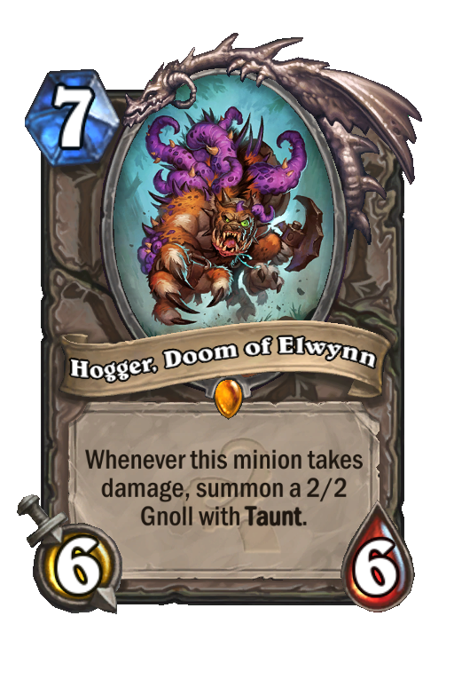 Hogger, Doom of Elwynn Hearthstone kártya