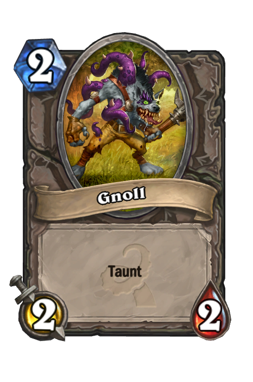 Gnoll Hearthstone kártya