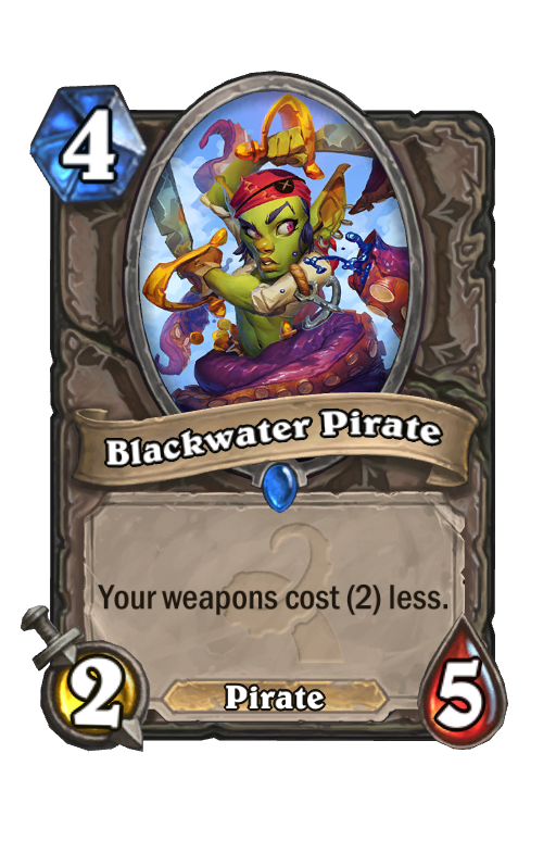 Blackwater Pirate Hearthstone kártya