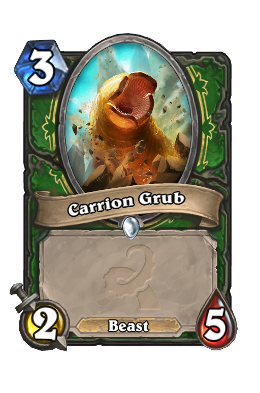 Carrion Grub Hearthstone kártya