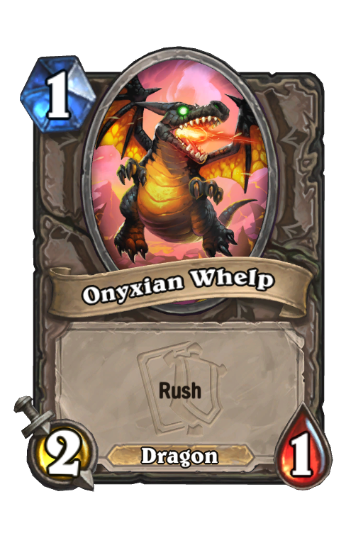 Onyxian Whelp Hearthstone kártya