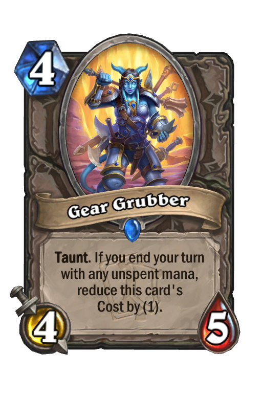 Gear Grubber Hearthstone kártya