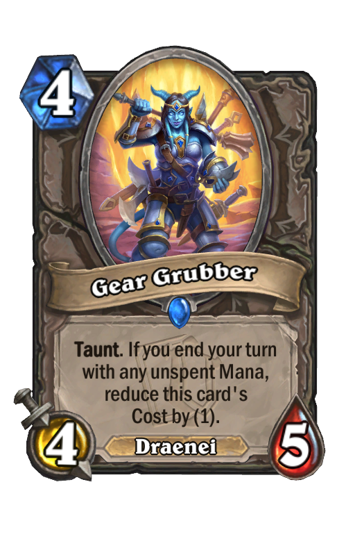 Gear Grubber Hearthstone kártya