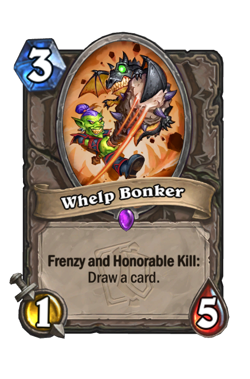 Whelp Bonker Hearthstone kártya