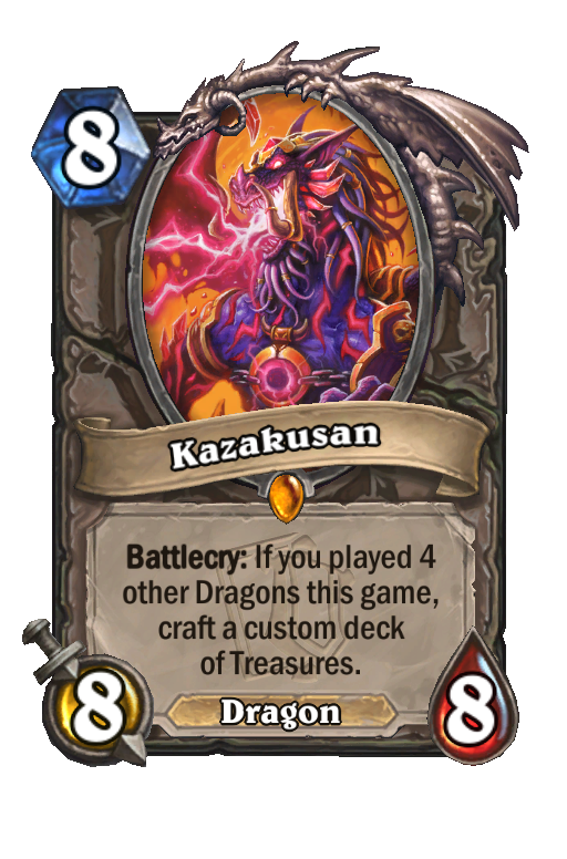 Kazakusan Hearthstone kártya