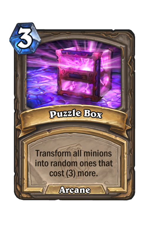 Puzzle Box Hearthstone kártya