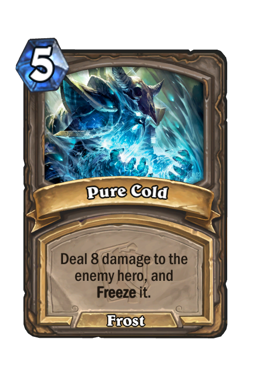 Pure Cold Hearthstone kártya