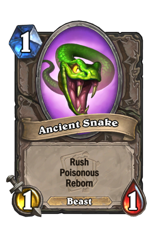 Ancient Snake Hearthstone kártya