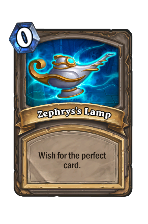 Zephrys's Lamp Hearthstone kártya