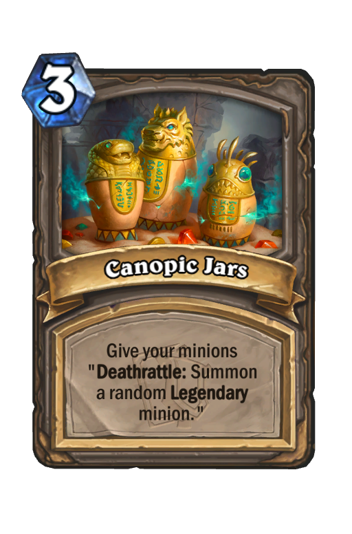Canopic Jars Hearthstone kártya