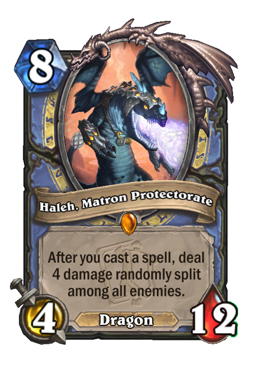 Haleh, Matron Protectorate Hearthstone kártya