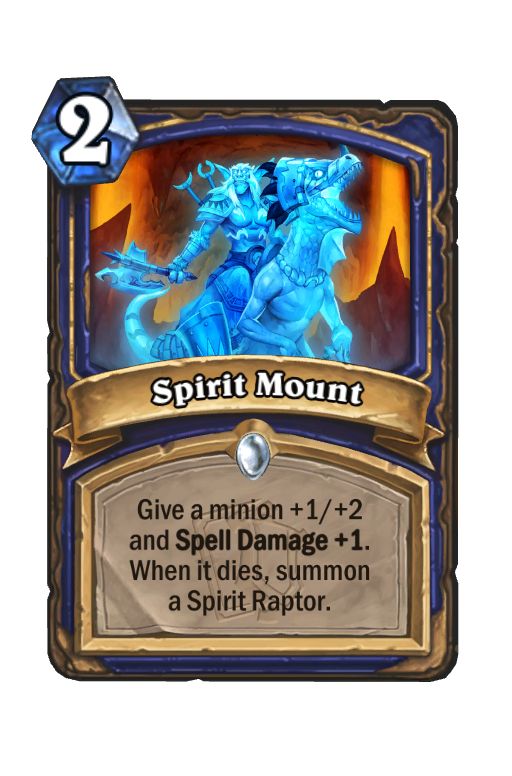 Spirit Mount Hearthstone kártya