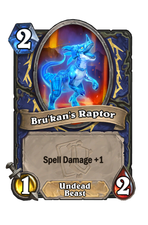 Bru'kan's Raptor Hearthstone kártya