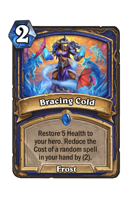 Bracing Cold Hearthstone kártya