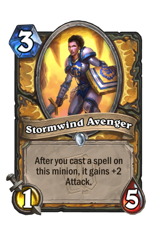 Stormwind Avenger Hearthstone kártya