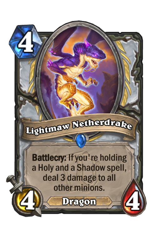 Lightmaw Netherdrake Hearthstone kártya