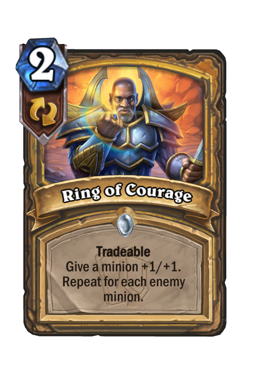 Ring of Courage Hearthstone kártya