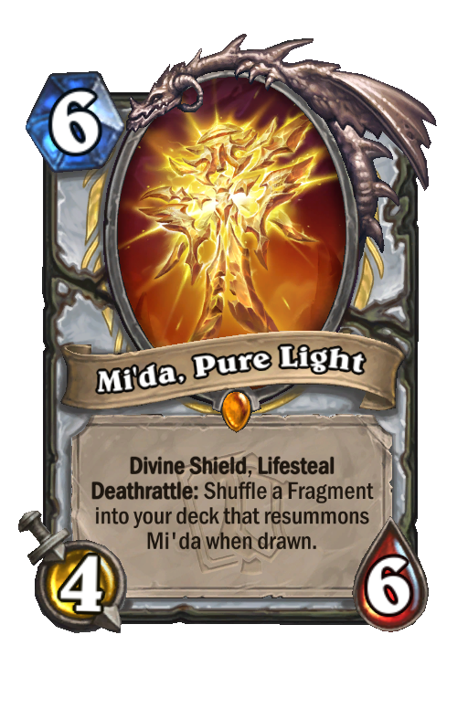 Mi'da, Pure Light Hearthstone kártya