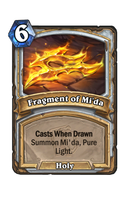 Fragment of Mi'da Hearthstone kártya