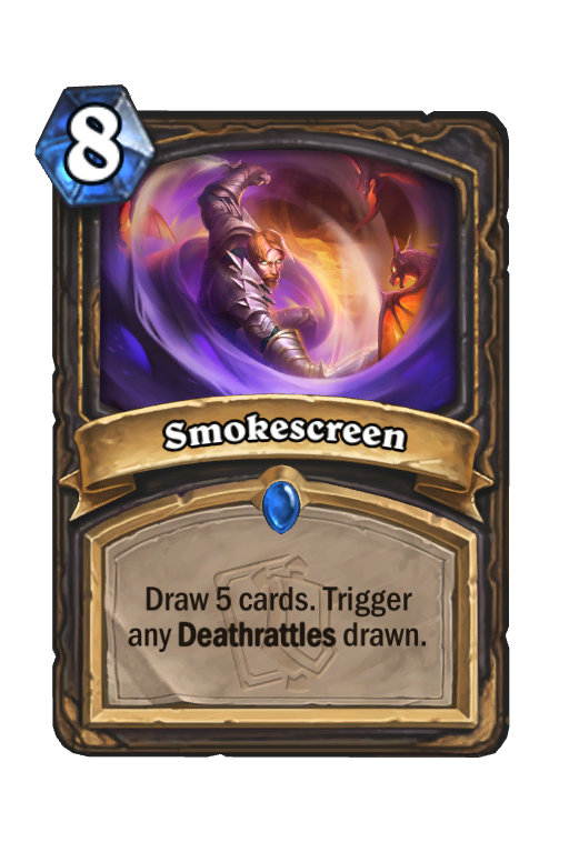 Smokescreen Hearthstone kártya