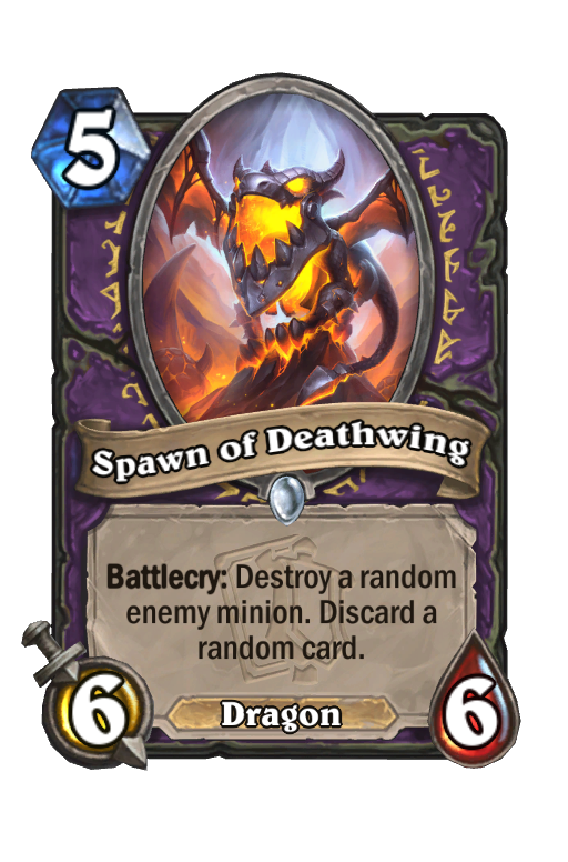 Spawn of Deathwing Hearthstone kártya