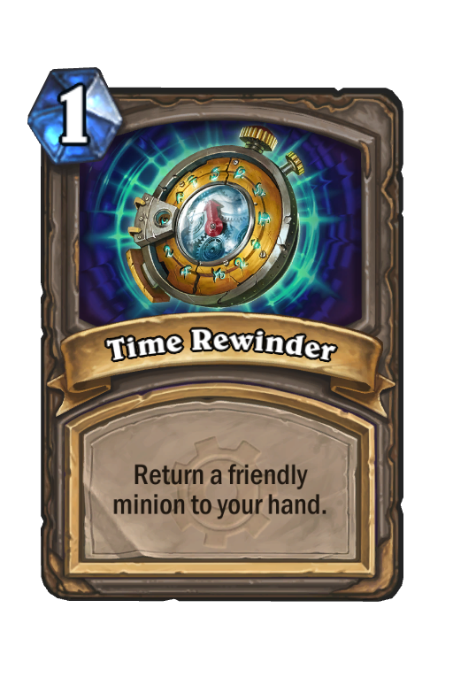 Time Rewinder Hearthstone kártya