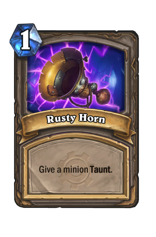 Rusty Horn Hearthstone kártya