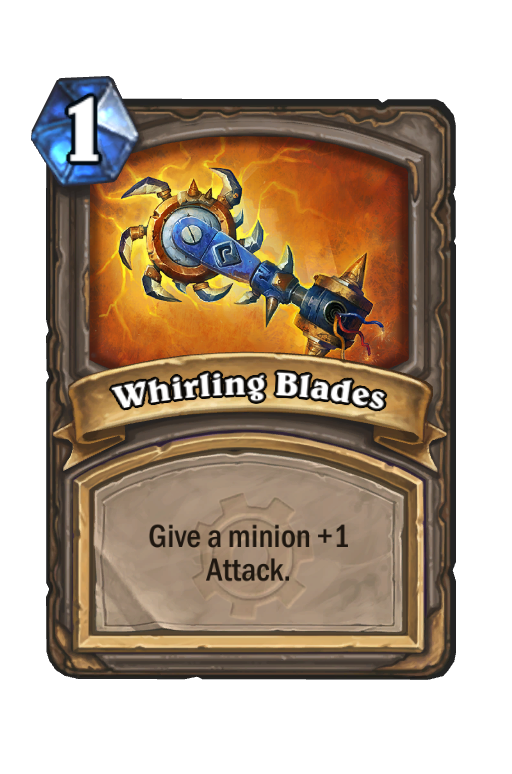 Whirling Blades Hearthstone kártya