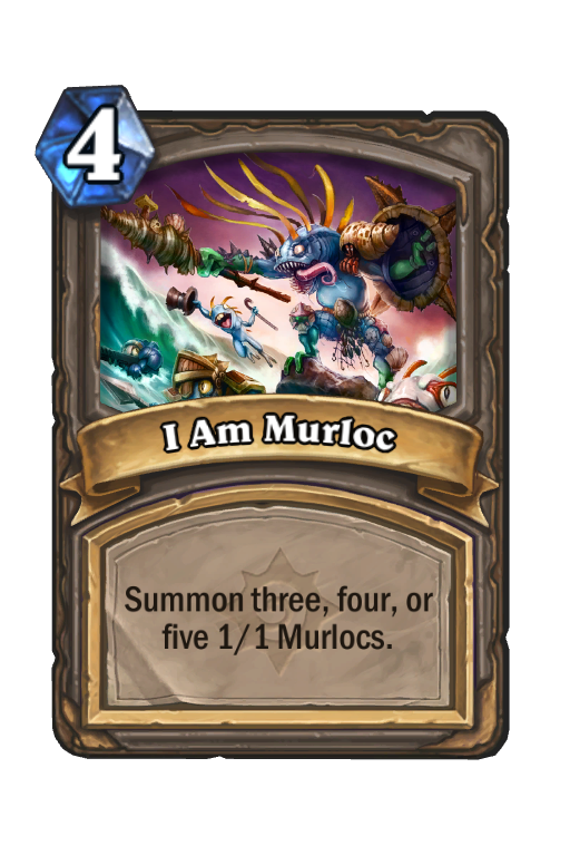 I Am Murloc Hearthstone kártya