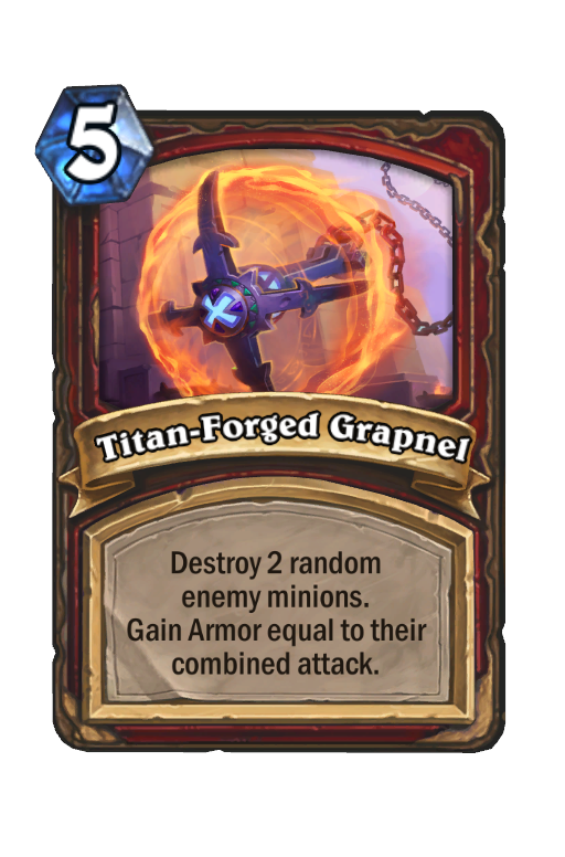 Titan-Forged Grapnel Hearthstone kártya