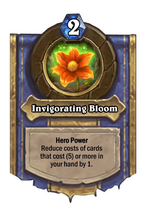 Invigorating Bloom Hearthstone kártya