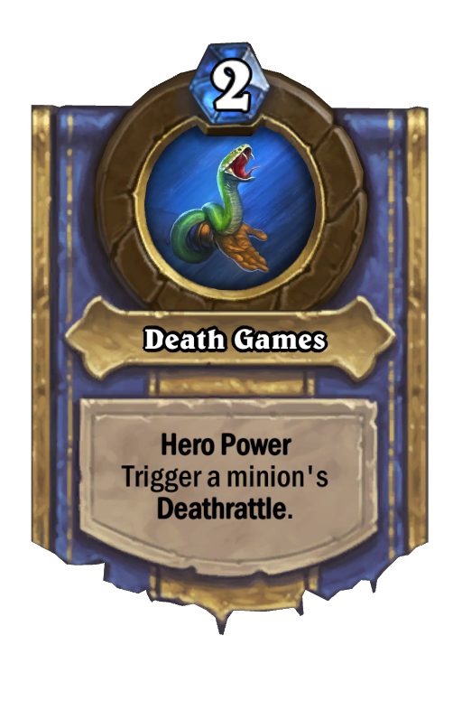 Death Games Hearthstone kártya
