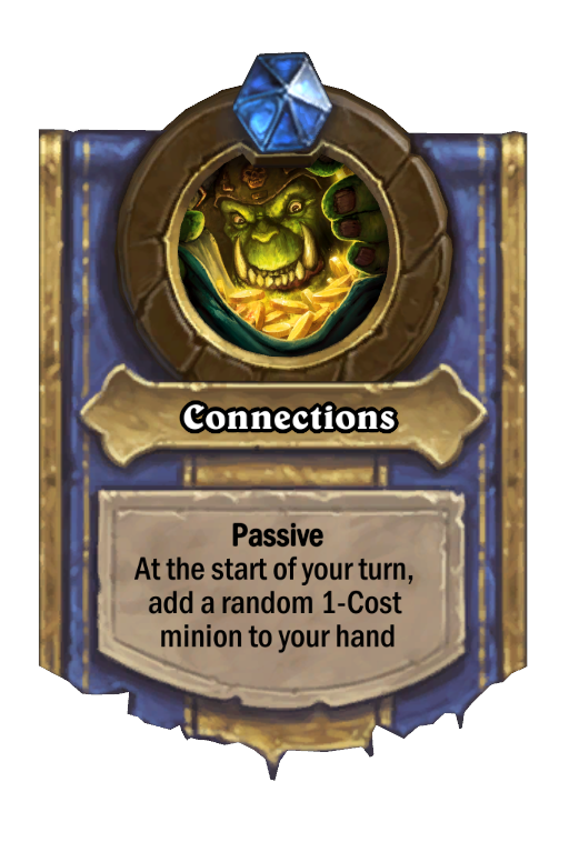 Connections Hearthstone kártya