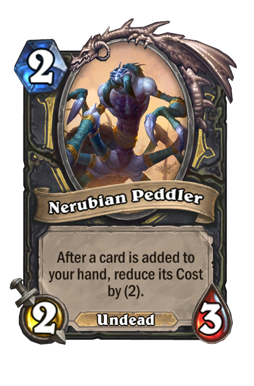 Nerubian Peddler Hearthstone kártya