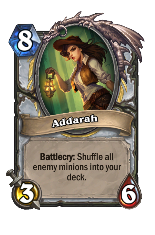 Addarah Hearthstone kártya