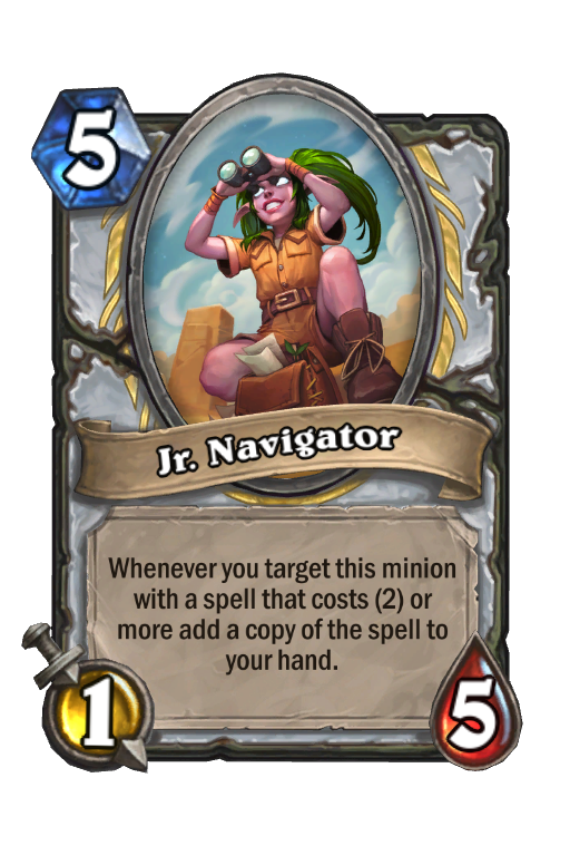 Jr. Navigator Hearthstone kártya