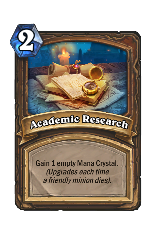 Academic Research Hearthstone kártya