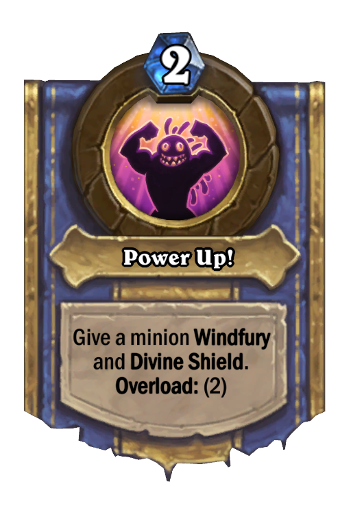 Power Up! Hearthstone kártya