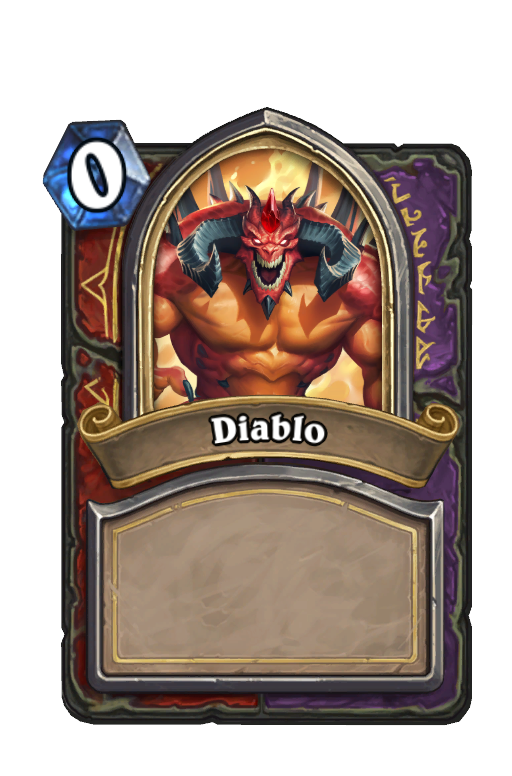 Diablo Hearthstone kártya