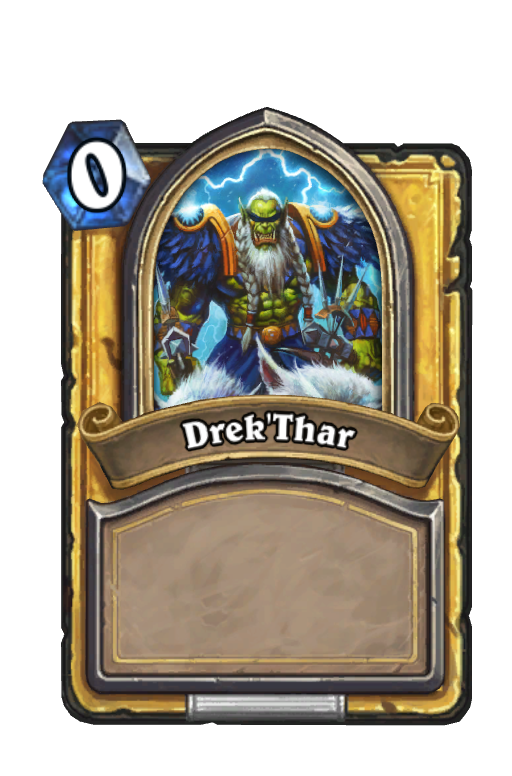 Drek'Thar Hearthstone kártya
