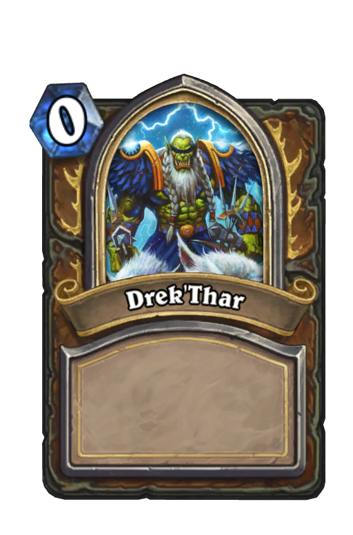 Drek'Thar Hearthstone kártya