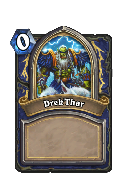 Drek'Thar Hearthstone kártya