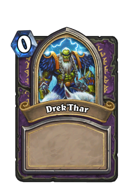 Drek'Thar Hearthstone kártya