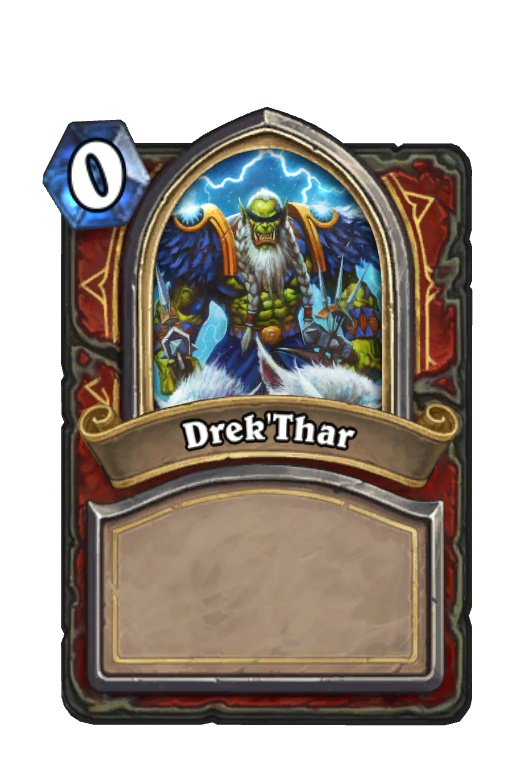 Drek'Thar Hearthstone kártya