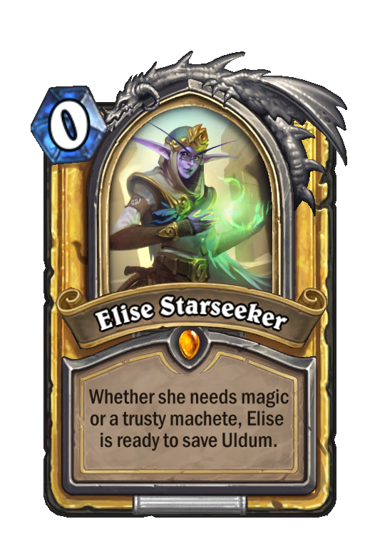 Elise Starseeker Hearthstone kártya