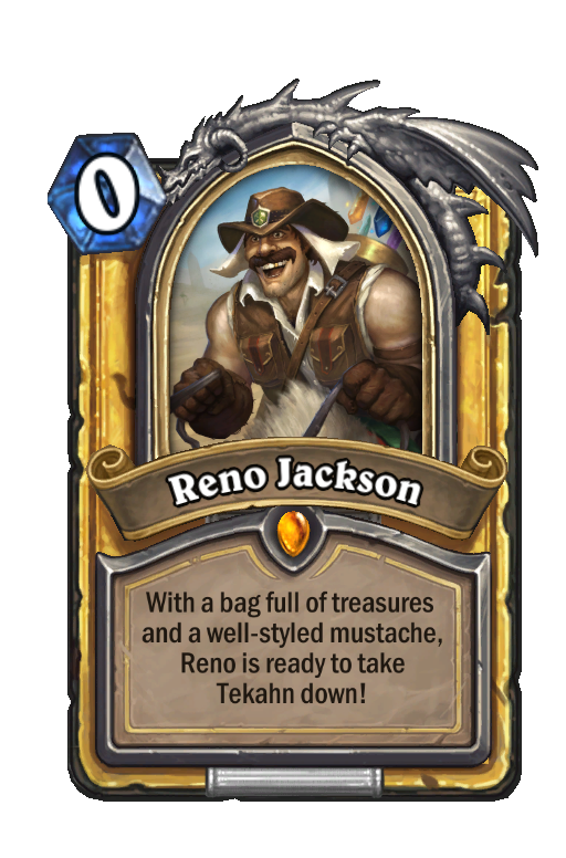 Reno Jackson Hearthstone kártya