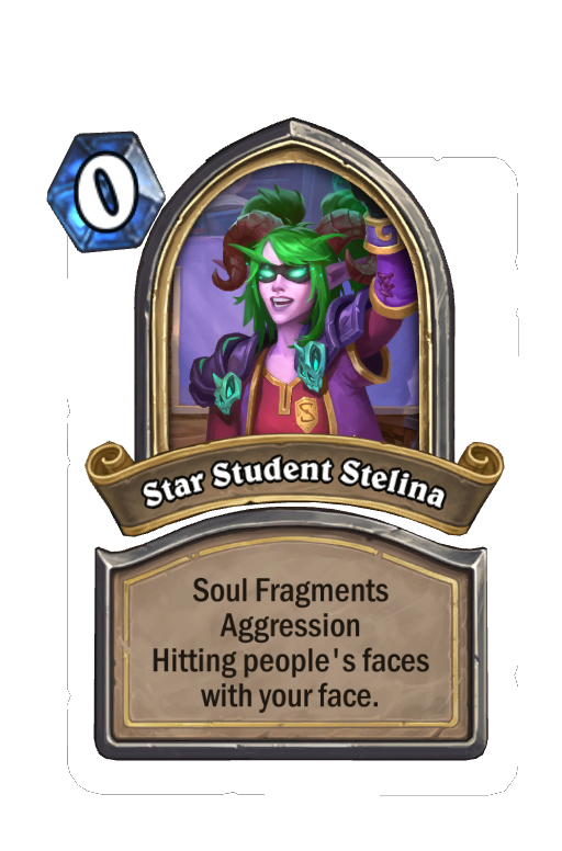 Star Student Stelina Hearthstone kártya