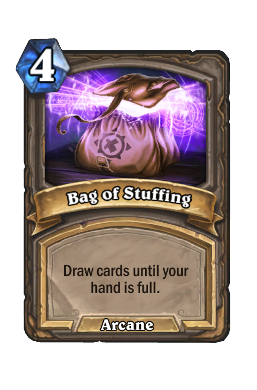 Bag of Stuffing Hearthstone kártya