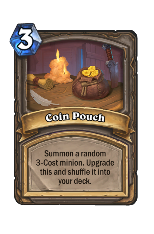 Coin Pouch Hearthstone kártya