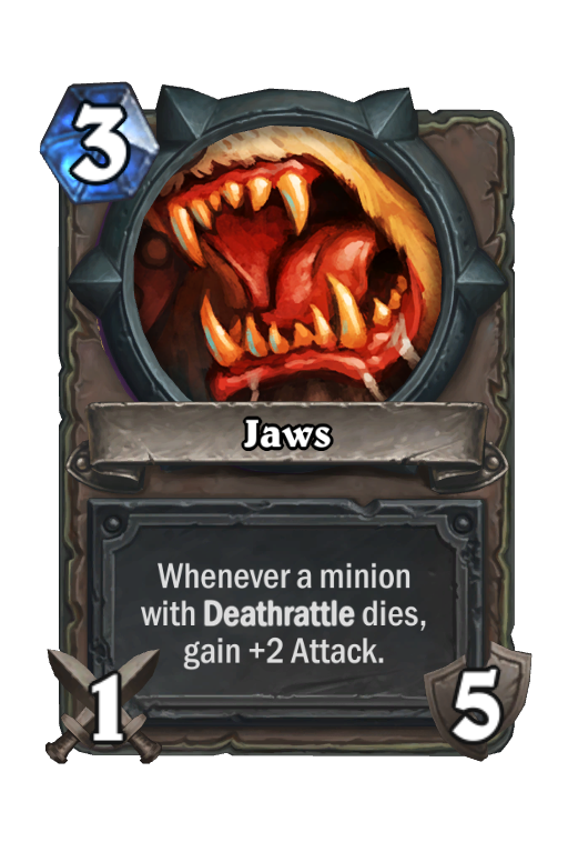 Jaws Hearthstone kártya
